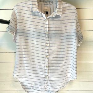 Universal Thread Striped button down top